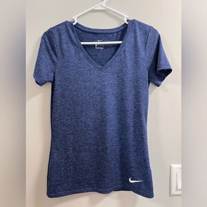 Nike drifit navy blue shirt women’s small